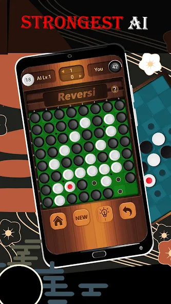 Скачать взломанную Reversi — Classic Reversi Game (Реверси)  [МОД Бесконечные монеты] — последняя версия apk на Андроид screen 3