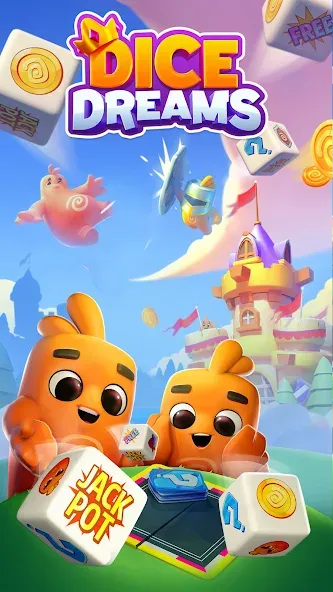 Взломанная Dice Dreams™️  [МОД Mega Pack] — стабильная версия apk на Андроид screen 1