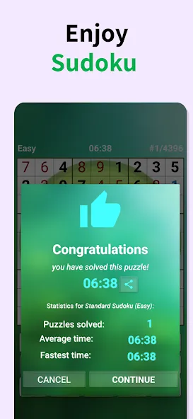 Скачать взломанную Sudoku offline (Судоку оффлайн)  [МОД Mega Pack] — последняя версия apk на Андроид screen 5