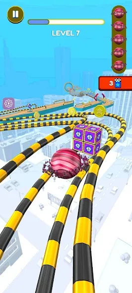 Скачать взлом Rolling Balls 3D (Гоинг Боллс 3Д)  [МОД Все открыто] — стабильная версия apk на Андроид screen 1