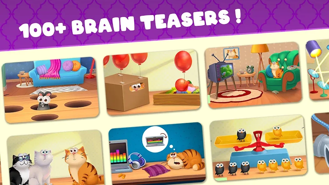 Скачать взломанную Brain quiz: Tricky puzzle  [МОД Много денег] — последняя версия apk на Андроид screen 1