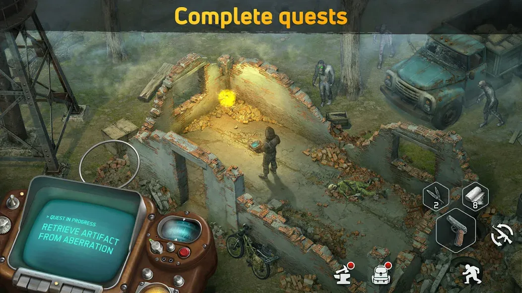 Взлом Dawn of Zombies: Survival Game (Доун оф Зомбис)  [МОД Много монет] — полная версия apk на Андроид screen 5