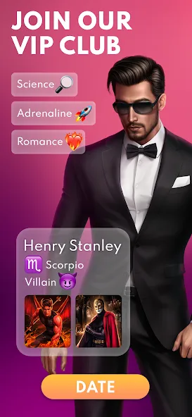 Взлом Love Sparks: Dating Sim (Лав Спаркс)  [МОД Все открыто] — последняя версия apk на Андроид screen 1