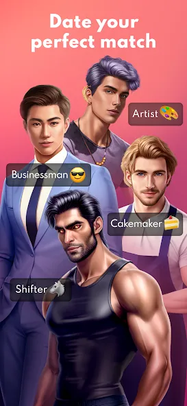 Взлом Love Sparks: Dating Sim (Лав Спаркс)  [МОД Все открыто] — последняя версия apk на Андроид screen 3