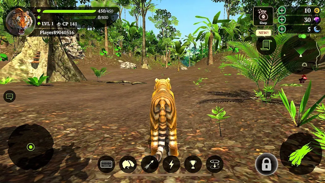 Скачать взломанную The Tiger (Зе Тигер)  [МОД Unlocked] — полная версия apk на Андроид screen 1