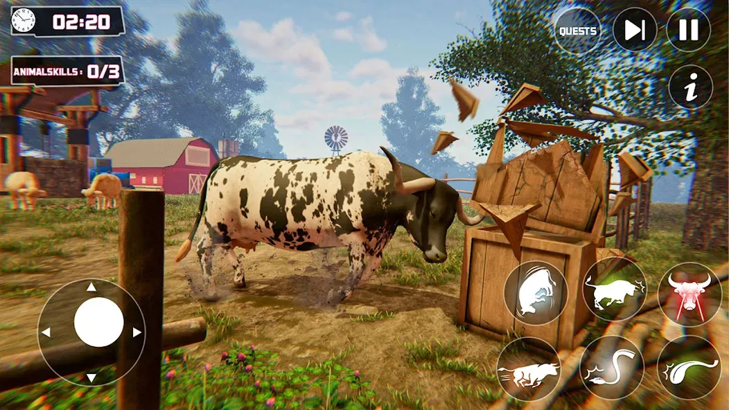 Взлом Scary Cow Simulator Rampage (Скари)  [МОД Unlocked] — стабильная версия apk на Андроид screen 2