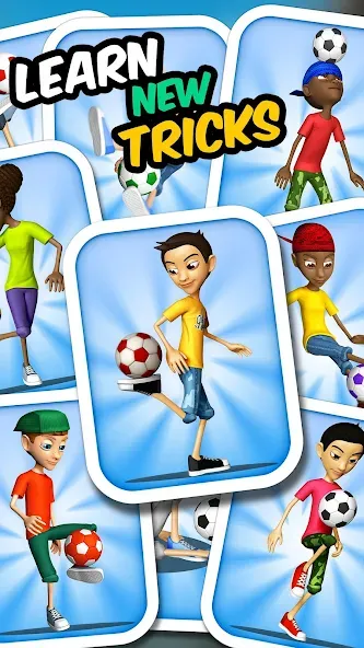 Скачать взломанную Kickerinho World (Кикериньо Ворлд)  [МОД Unlimited Money] — последняя версия apk на Андроид screen 3