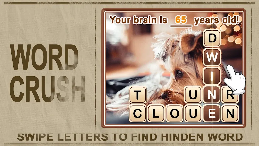 Скачать взломанную Word Crush — Fun Puzzle Game (Уорд Краш)  [МОД Бесконечные монеты] — стабильная версия apk на Андроид screen 2