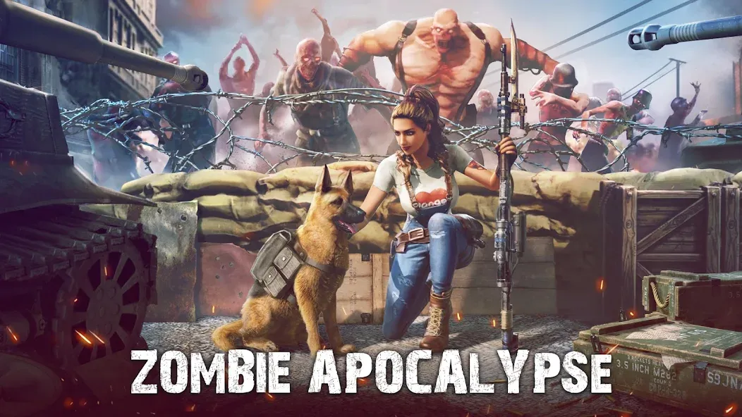 Взлом Dead Empire: Zombie War (Дед Эмпайр)  [МОД Много денег] — стабильная версия apk на Андроид screen 2