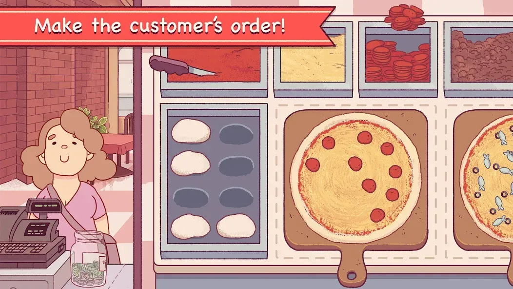 Взлом Good Pizza, Great Pizza  [МОД Mega Pack] — полная версия apk на Андроид screen 2