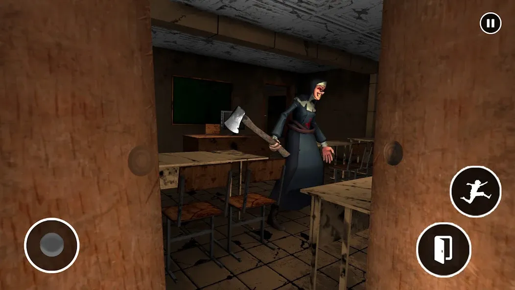 Взлом Scary Nun Horror School Escape  [МОД Все открыто] — полная версия apk на Андроид screen 5