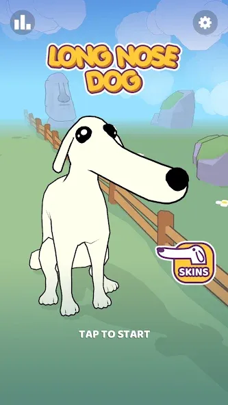 Скачать взлом Long Nose Dog (Лонг Ноуз Дог)  [МОД Много денег] — стабильная версия apk на Андроид screen 1