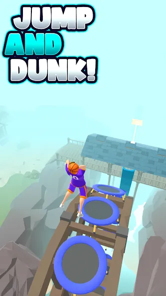 Скачать взлом Hoop World: Flip Dunk Game 3D (Хуп Ворлд)  [МОД Бесконечные монеты] — стабильная версия apk на Андроид screen 1