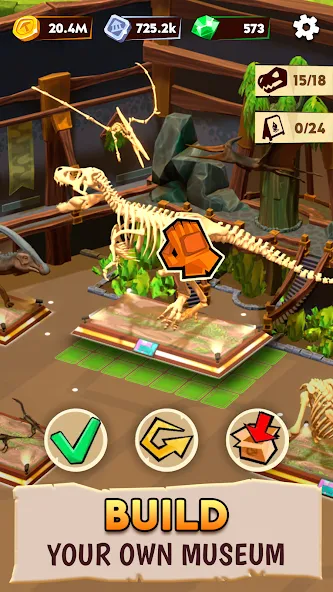 Скачать взломанную Dino Quest 2: Dinosaur Fossil (Дино Квест 2)  [МОД Все открыто] — полная версия apk на Андроид screen 2