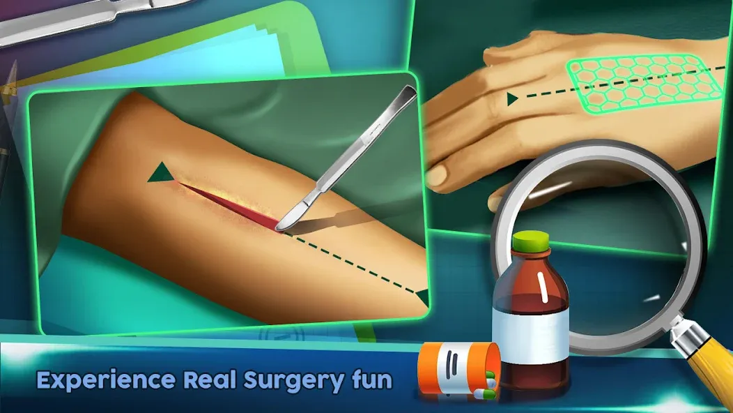 Взлом Surgery Doctor Simulator Games  [МОД Mega Pack] — полная версия apk на Андроид screen 3