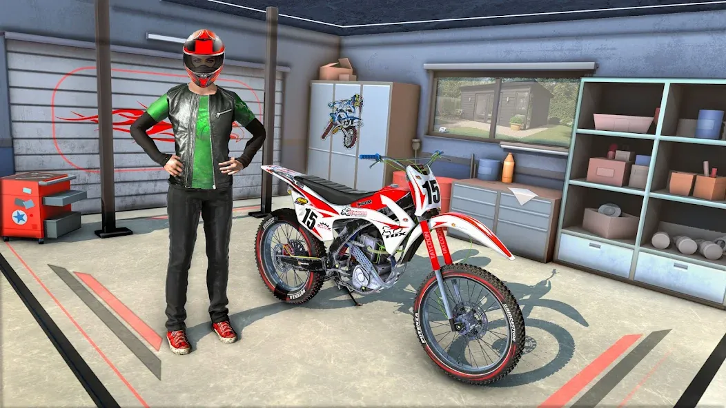 Взломанная Bike Stunt Race Tricks Master  [МОД Бесконечные деньги] — полная версия apk на Андроид screen 2