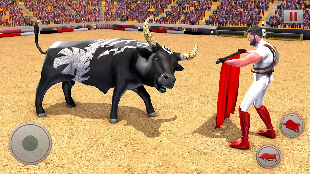 Скачать взломанную Bull Fighting Game: Bull Games  [МОД Все открыто] — стабильная версия apk на Андроид screen 5