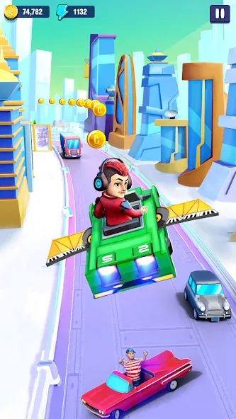 Взлом Mini Car Runner — Racing Games (Мини Кар Раннер)  [МОД Все открыто] — полная версия apk на Андроид screen 3