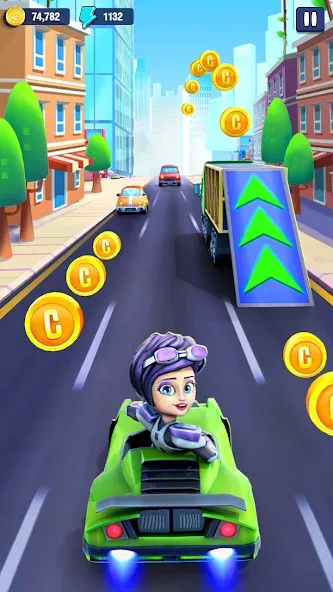 Взлом Mini Car Runner — Racing Games (Мини Кар Раннер)  [МОД Все открыто] — полная версия apk на Андроид screen 5