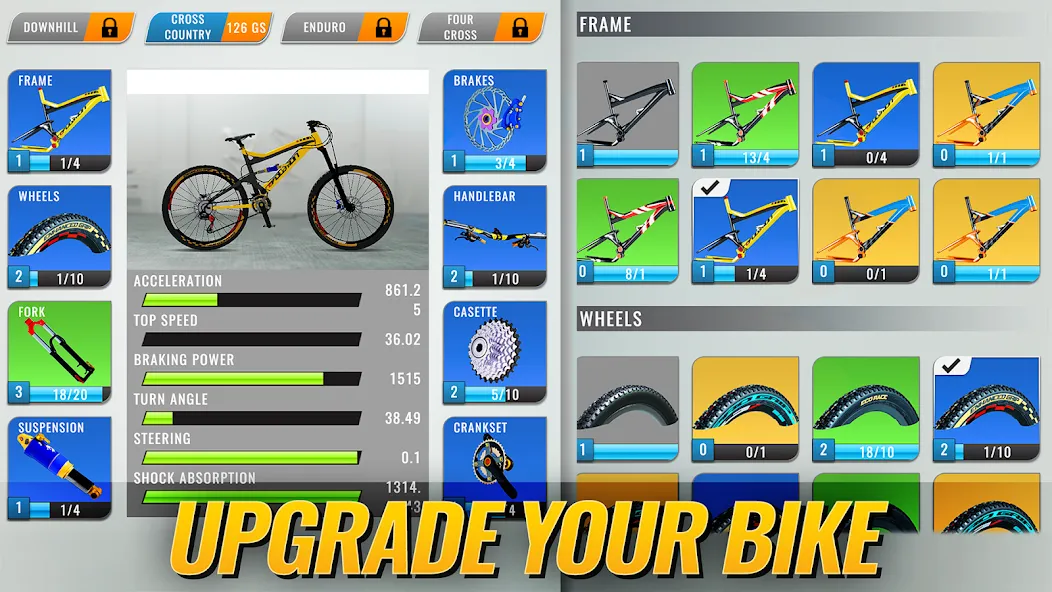 Взлом Bike Clash: PvP Cycle Game (Байк Клаш)  [МОД Все открыто] — полная версия apk на Андроид screen 3