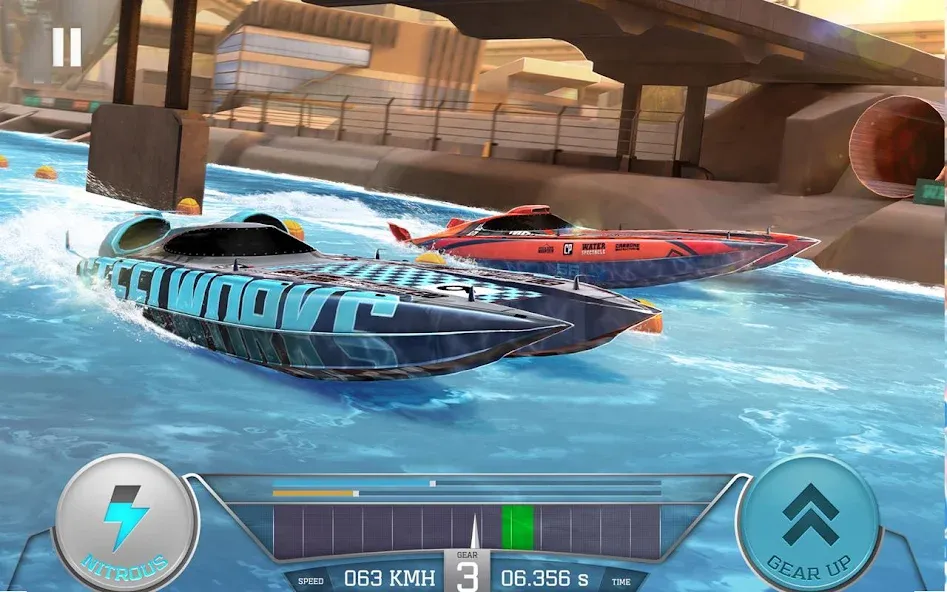 Скачать взлом TopBoat: Racing Boat Simulator (Топ Боат)  [МОД Menu] — полная версия apk на Андроид screen 4