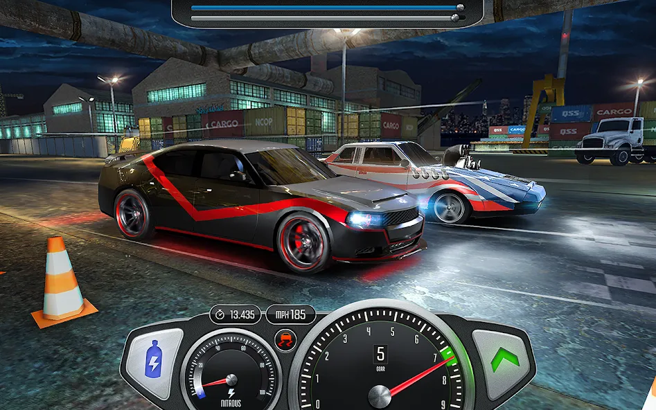 Взломанная TopSpeed: Drag & Fast Racing (Топ Спид)  [МОД Unlocked] — полная версия apk на Андроид screen 1