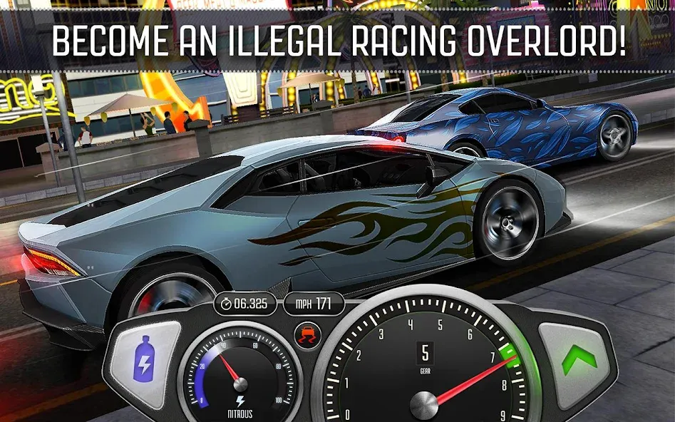 Взломанная TopSpeed: Drag & Fast Racing (Топ Спид)  [МОД Unlocked] — полная версия apk на Андроид screen 4