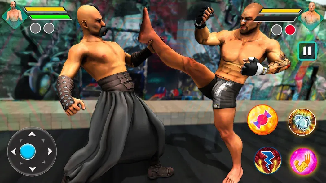 Скачать взлом Ninja Master 3D Fighting Games  [МОД Mega Pack] — полная версия apk на Андроид screen 4