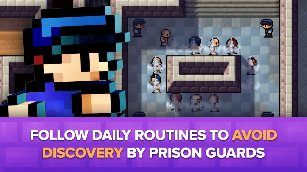 Взломанная The Escapists: Prison Escape – (Зе Эскейпистс)  [МОД Бесконечные монеты] — стабильная версия apk на Андроид screen 3