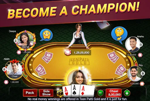 Скачать взломанную Teen Patti Gold, Rummy & Poker (Тин Патти Голд Кард Гейм)  [МОД Бесконечные монеты] — стабильная версия apk на Андроид screen 1