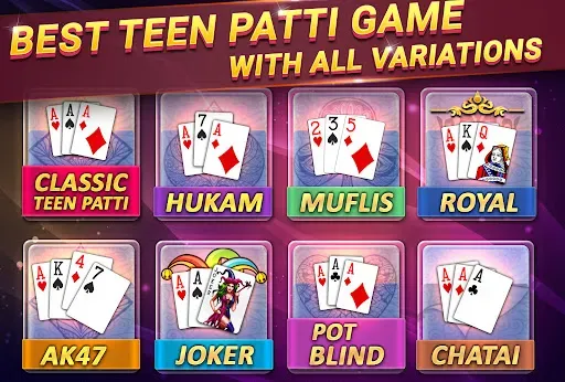 Скачать взломанную Teen Patti Gold, Rummy & Poker (Тин Патти Голд Кард Гейм)  [МОД Бесконечные монеты] — стабильная версия apk на Андроид screen 3