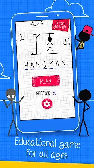 Взлом Hangman  [МОД Меню] — полная версия apk на Андроид screen 4