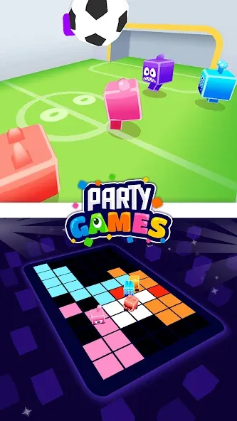 Взломанная Party Games — 13 Mini Games  [МОД Все открыто] — полная версия apk на Андроид screen 1