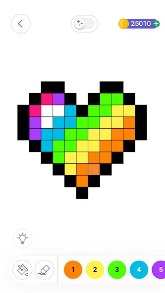 Скачать взлом Color by Number：Coloring Games (Цвет по номерам)  [МОД Unlimited Money] — последняя версия apk на Андроид screen 4
