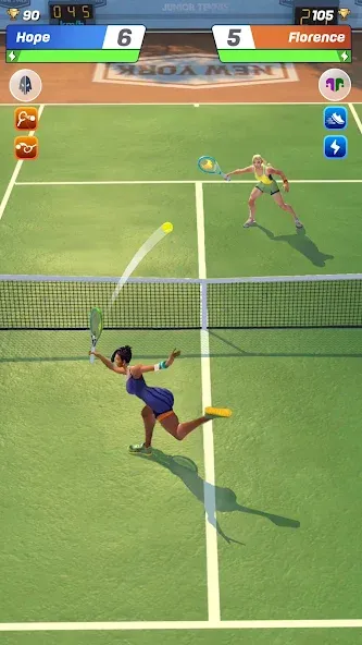 Скачать взлом Tennis Clash: Multiplayer Game (Теннис Клаш)  [МОД Много монет] — стабильная версия apk на Андроид screen 3