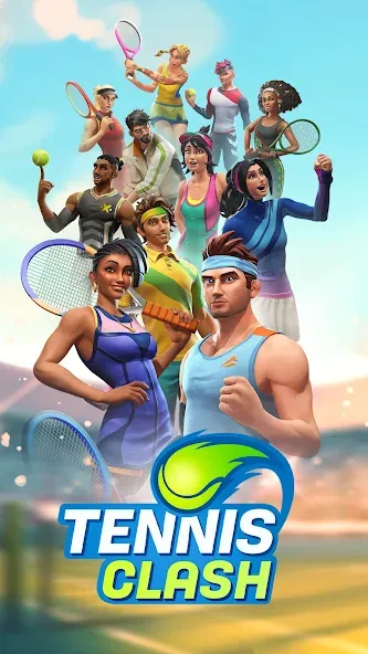 Скачать взлом Tennis Clash: Multiplayer Game (Теннис Клаш)  [МОД Много монет] — стабильная версия apk на Андроид screen 4