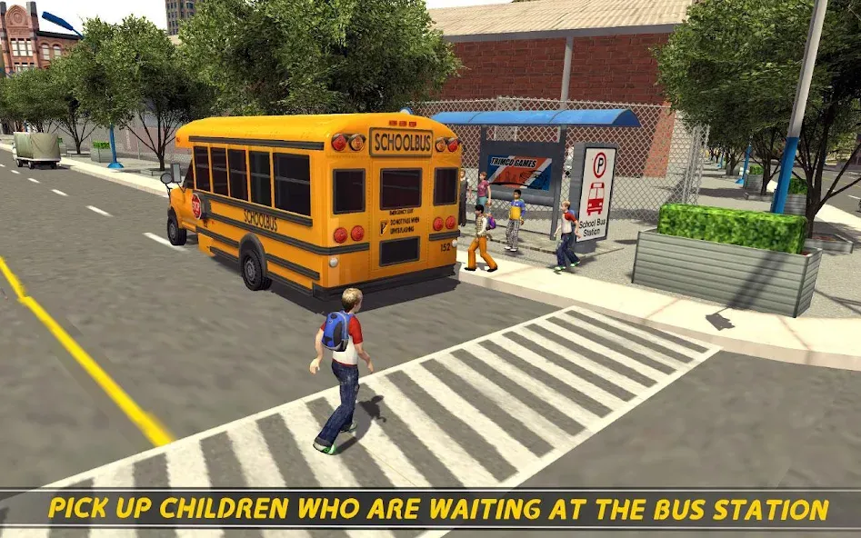 Скачать взлом School Bus 16  [МОД Mega Pack] — стабильная версия apk на Андроид screen 1