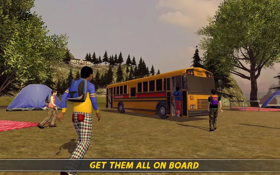 Скачать взлом School Bus 16  [МОД Mega Pack] — стабильная версия apk на Андроид screen 3