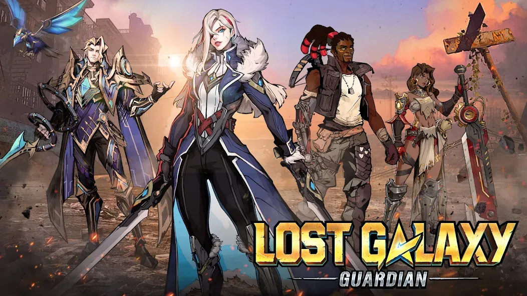 Скачать взлом Lost Galaxy: Guardian (Лост Гэлакси)  [МОД Menu] — стабильная версия apk на Андроид screen 1