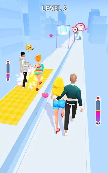 Взлом Bestie Breakup — Run for Love (Бести Брейкап)  [МОД Много монет] — стабильная версия apk на Андроид screen 3