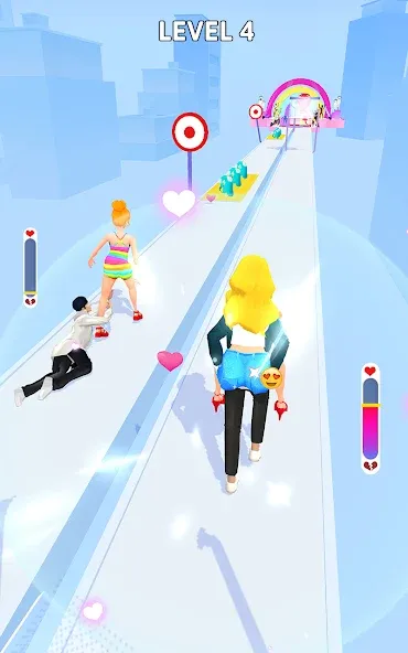 Взлом Bestie Breakup — Run for Love (Бести Брейкап)  [МОД Много монет] — стабильная версия apk на Андроид screen 4