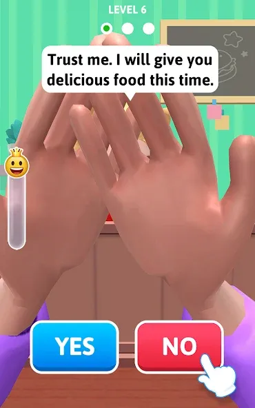 Взлом Yes or No?! — Food Pranks  [МОД Unlocked] — последняя версия apk на Андроид screen 3