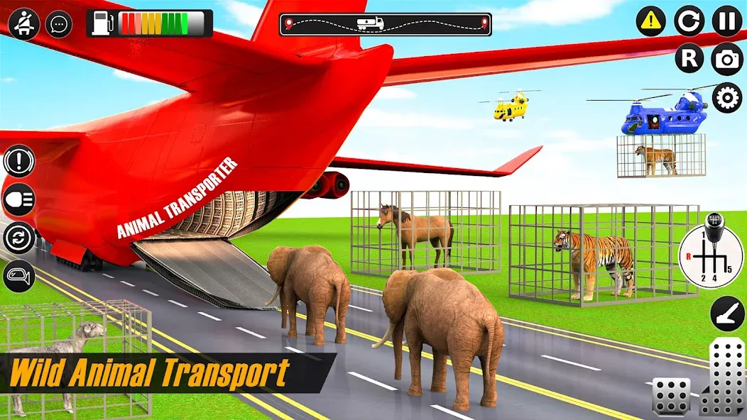 Скачать взломанную Animal Transport Driving Games (Домашний перевоз игры)  [МОД Все открыто] — стабильная версия apk на Андроид screen 3