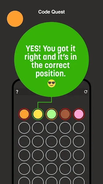 Взлом Code Quest — Code Breaker (Мастермайнд)  [МОД Много монет] — последняя версия apk на Андроид screen 3