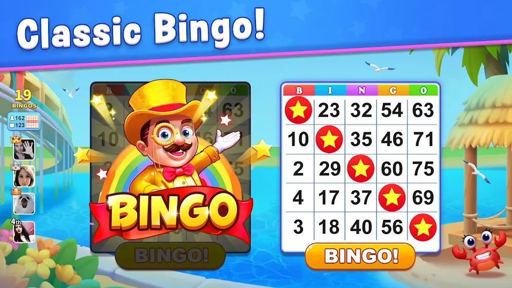 Взломанная Bingo: Play Lucky Bingo Games (Бинго)  [МОД Много денег] — стабильная версия apk на Андроид screen 1