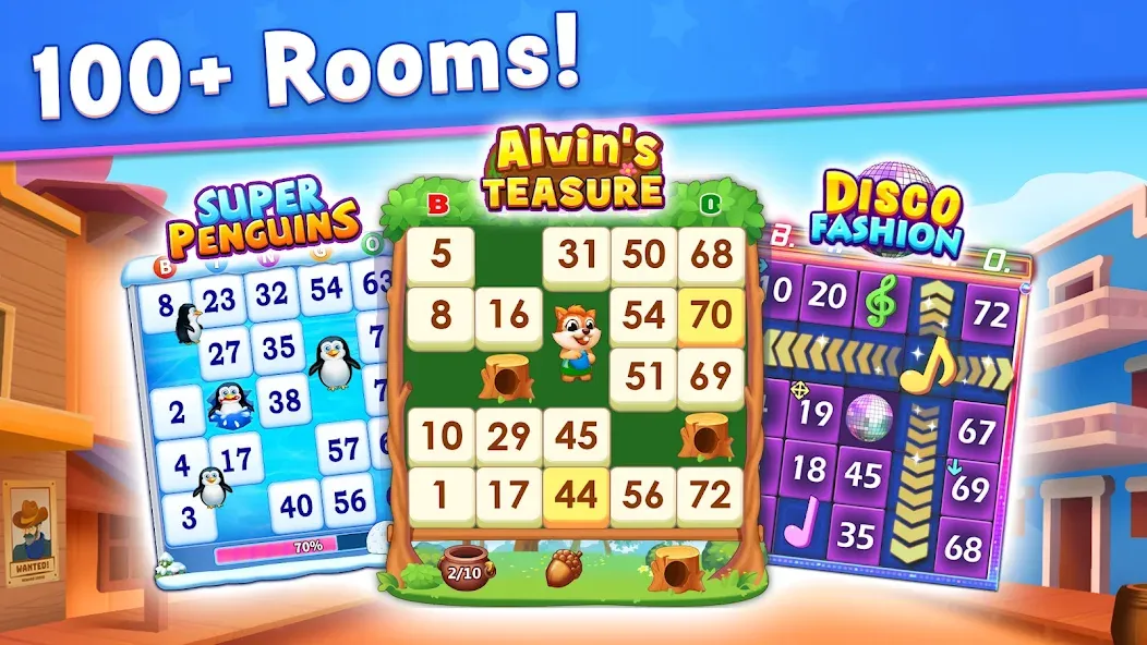 Взломанная Bingo: Play Lucky Bingo Games (Бинго)  [МОД Много денег] — стабильная версия apk на Андроид screen 2