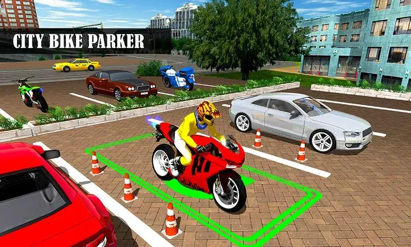 Взлом Bike Parking Moto Driving Game (Ларонг Парадахан нг Бисиклета)  [МОД Бесконечные монеты] — полная версия apk на Андроид screen 1