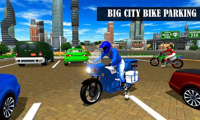 Взлом Bike Parking Moto Driving Game (Ларонг Парадахан нг Бисиклета)  [МОД Бесконечные монеты] — полная версия apk на Андроид screen 3