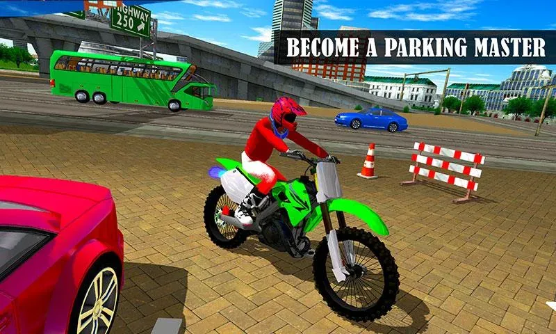 Взлом Bike Parking Moto Driving Game (Ларонг Парадахан нг Бисиклета)  [МОД Бесконечные монеты] — полная версия apk на Андроид screen 4