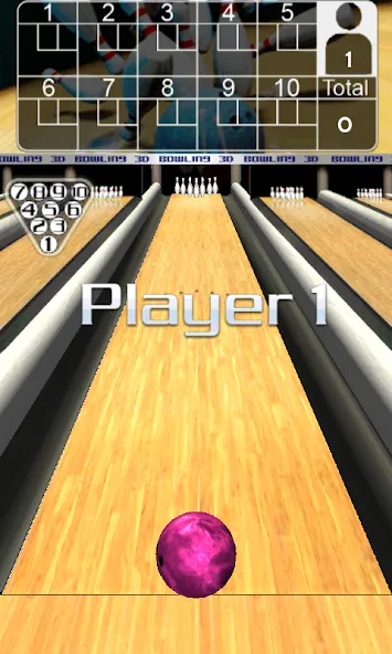 Скачать взломанную 3D Bowling  [МОД Все открыто] — полная версия apk на Андроид screen 2